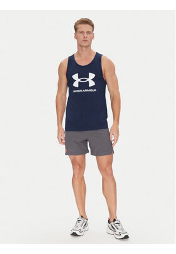 Under Armour Szorty sportowe Vanish Woven 6in 1373718 Szary Regular Fit. Kolor: szary. Materiał: syntetyk