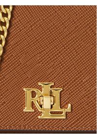 Lauren Ralph Lauren - LAUREN RALPH LAUREN Torebka 432966784007 Brązowy. Kolor: brązowy. Materiał: skórzane #5