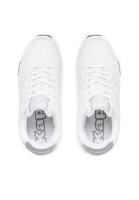 Kappa Sneakersy Logo Feeve 351G1WW Biały. Kolor: biały. Materiał: skóra