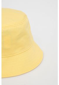 Tommy Jeans kapelusz bawełniany kolor żółty. Kolor: żółty. Materiał: bawełna #2