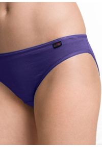 bonprix - Figi (6 par). Kolor: fioletowy. Wzór: aplikacja, kwiaty #2