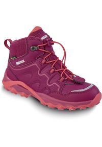 Buty trekkingowe dziecięce MEINDL Junior Hiker GTX, z membraną Gore-Tex. Kolor: różowy. Technologia: Gore-Tex #2