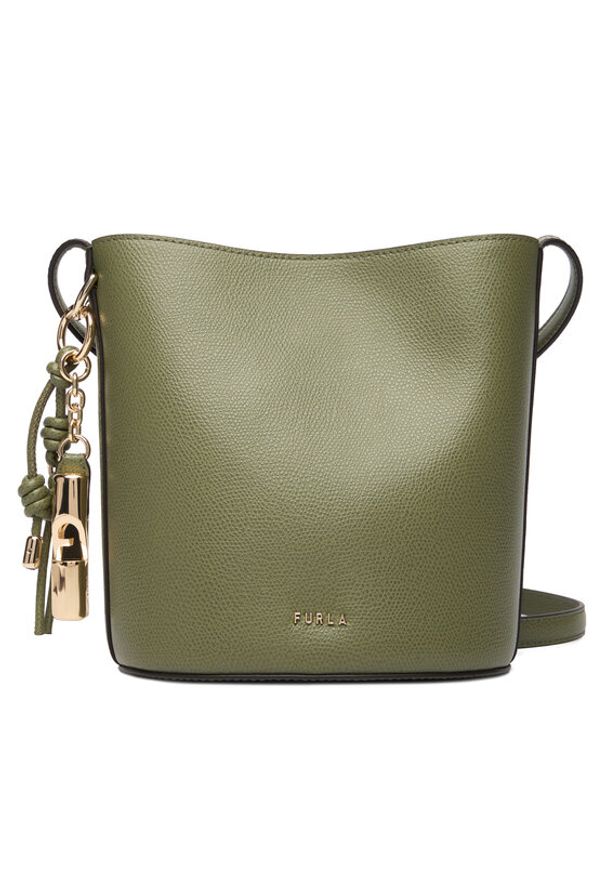 Furla Torebka Roxie Mini WE00859 ARE000 CN 4555S Zielony. Kolor: zielony. Materiał: skórzane