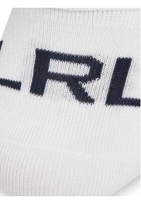 Lauren Ralph Lauren - LAUREN RALPH LAUREN Stopki 454972832002 Biały. Kolor: biały. Materiał: bawełna #2