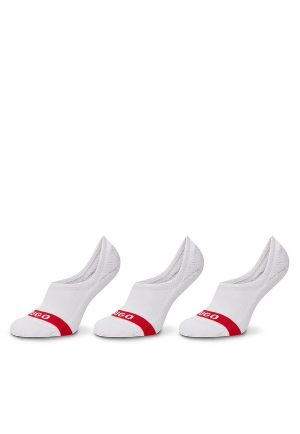 Hugo - Skarpety krótkie HUGO. Kolor: biały