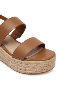 Aldo Espadryle Keoni 13966663 Brązowy. Kolor: brązowy. Materiał: skóra #4