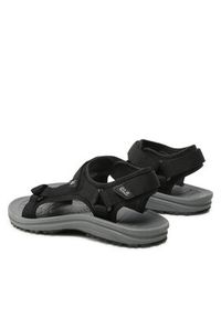 Jack Wolfskin Sandały Wave Breaker M 4052011 Czarny. Kolor: czarny. Materiał: materiał