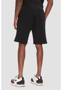 Aeronautica Militare - AERONAUTICA MILITARE Czarne męskie bawełniane szorty, Rozmiar XL. Okazja: na co dzień. Kolor: czarny. Materiał: bawełna. Styl: casual #5