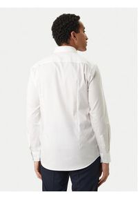 BOSS Koszula H-Hank 50560704 Biały Slim Fit. Kolor: biały. Materiał: bawełna #3