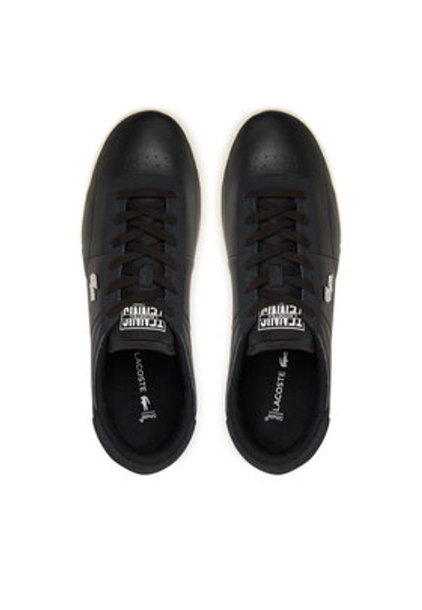 Lacoste Sneakersy 7-50SMA0154 Czarny. Kolor: czarny. Materiał: skóra