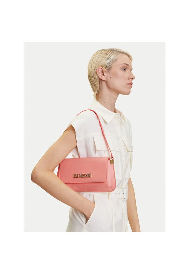 Love Moschino - Torebka LOVE MOSCHINO. Kolor: pomarańczowy