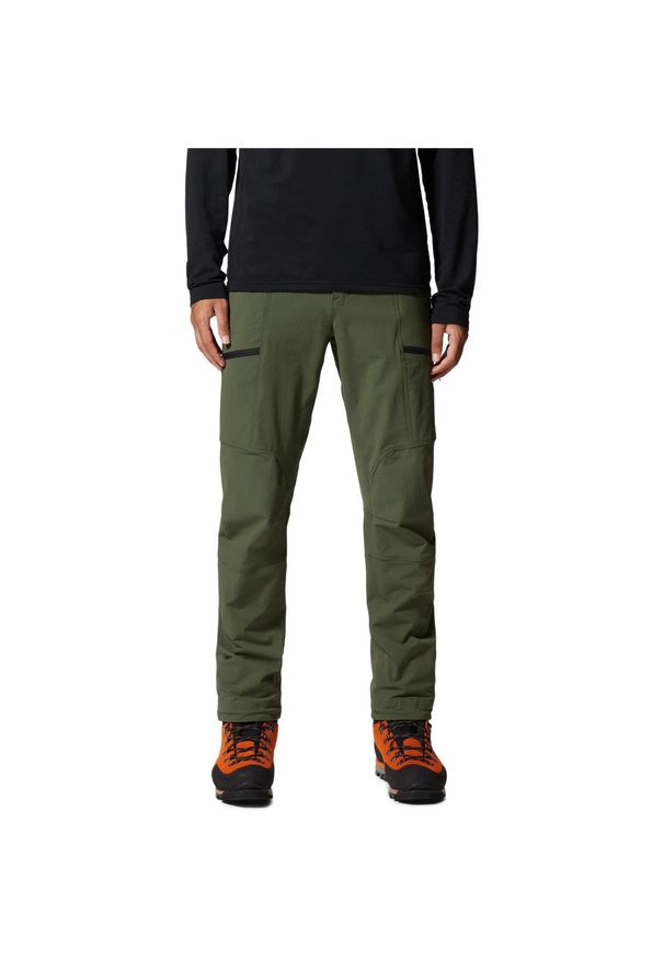 MOUNTAIN HARDWEAR - Spodnie turystyczne męskie Mountain Hardwear Chockstone Alpine. Kolor: zielony. Sezon: lato. Sport: wspinaczka, turystyka piesza