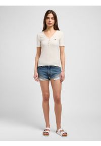 Lee - DAMSKIE SZORTY LEE RIDER SHORT 2IN CLASSIC INDIGO 112348989 #4