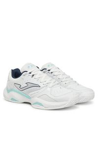 Joma Buty do tenisa Master 1000 2542 TM10LS2542C Biały. Kolor: biały. Materiał: skóra. Sport: tenis