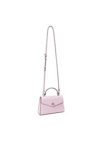 Lauren Ralph Lauren - LAUREN RALPH LAUREN Torebka Farrah 431966765002 Różowy. Kolor: różowy. Materiał: skórzane #6