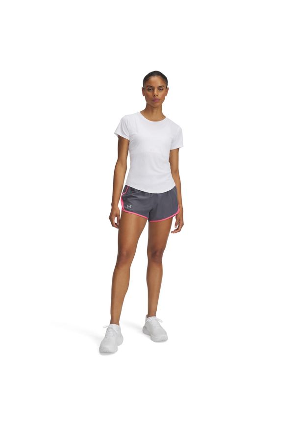 Szorty damskie Under Armour Fly-By. Kolor: szary. Sport: bieganie