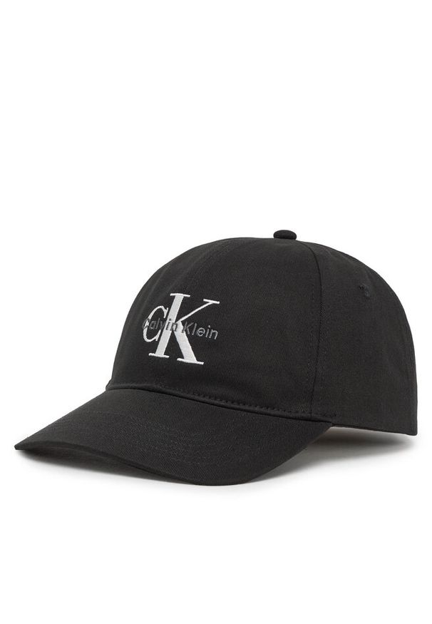 Czapka z daszkiem Calvin Klein Jeans. Kolor: czarny