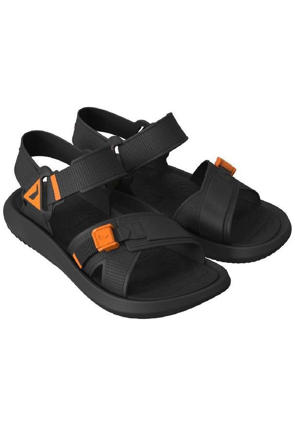 Sandały turystyczne męskie Rider RT Papete. Kolor: czarny. Sport: turystyka piesza