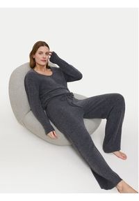 Triumph Spodnie materiałowe Amourette Cozy 10225058 Szary Regular Fit. Kolor: szary. Materiał: syntetyk #4