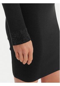 Guess Sukienka dzianinowa W6RK61 Z4842 Czarny Regular Fit. Kolor: czarny. Materiał: syntetyk #2