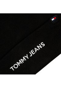 Tommy Jeans Czapka Linear Logo AM0AM12025 Czarny. Kolor: czarny. Materiał: syntetyk
