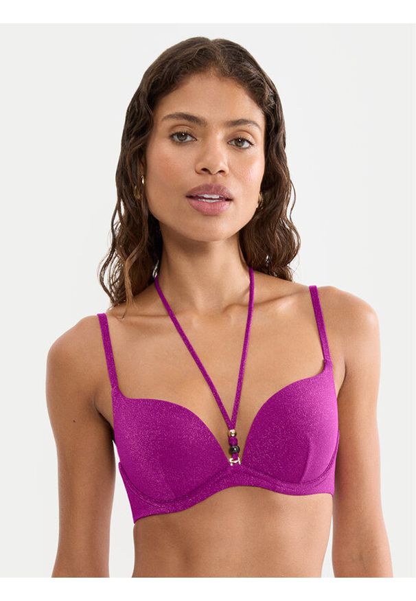 Triumph Góra od bikini Summer Sunset 10226544 Różowy ciemny. Kolor: różowy. Materiał: syntetyk