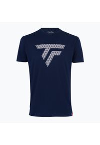 TECNIFIBRE - Koszulka męska Tecnifibre Training Tee. Kolor: niebieski. Sport: tenis