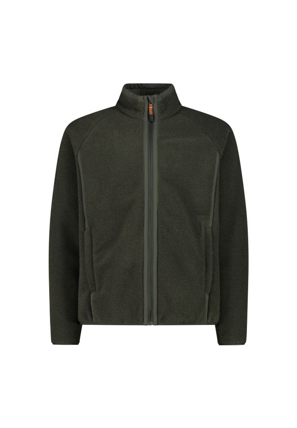 Bluza męska turystyczna CMP 34M0567. Kolor: zielony. Materiał: polar