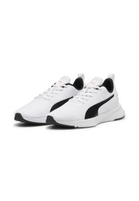 Puma - Buty do biegania Flyer PUMA White Lime Pow Green. Okazja: na co dzień. Kolor: biały, wielokolorowy, zielony