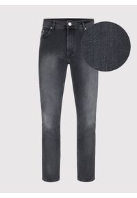 Pako Lorente - PAKO LORENTE – Szare jeansowe spodnie męskie. Okazja: na co dzień. Kolor: szary. Materiał: jeans. Długość: długie. Styl: casual #4