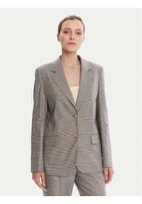 JOOP! Marynarka 58 253J58Josie-X 30047099 Szary Loose Fit. Kolor: szary. Materiał: bawełna