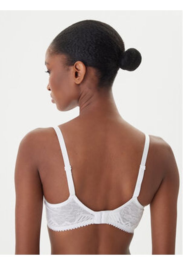Chantelle Biustonosz z fiszbiną Origins C13XN0 Biały. Kolor: biały. Materiał: syntetyk