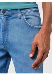 Wrangler - WRANGLER TEXAS SLIM MĘSKIE SPODNIE JEANSOWE JEANSY DŻINSY MURPHY BLUE 112351258 W12S017975