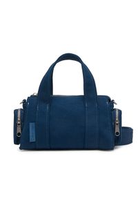 Calvin Klein Torebka Webbing Strap Canvas Pocket Bag LV04F3464G Niebieski. Kolor: niebieski #1