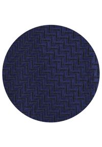 Męski Krawat Alties - Granatowy Kolor, Delikatna Faktura Tkaniny. Kolor: niebieski. Materiał: tkanina. Styl: wizytowy, elegancki #5