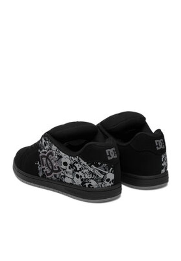 DC Shoes Sneakersy C-GAVELER ADYS100536-BDP Czarny. Kolor: czarny. Materiał: skóra, nubuk