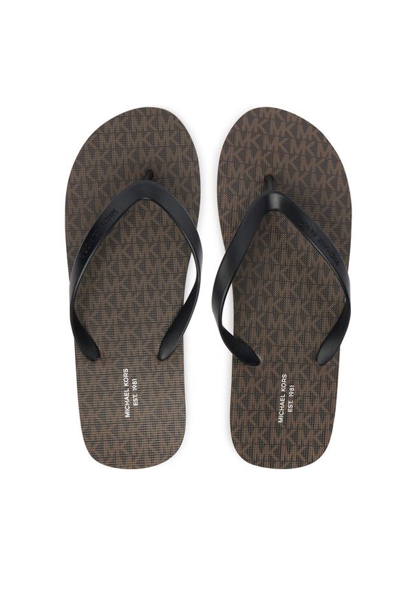 Japonki MICHAEL Michael Kors. Kolor: brązowy