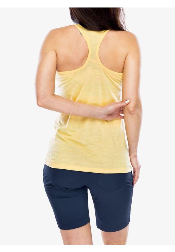 Top damski Smartwool Active Ultralite Racerback Tank. Kolor: żółty