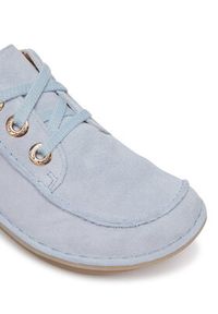 Clarks Półbuty Funny Dream 26186661 Błękitny. Kolor: niebieski. Materiał: skóra, zamsz #5