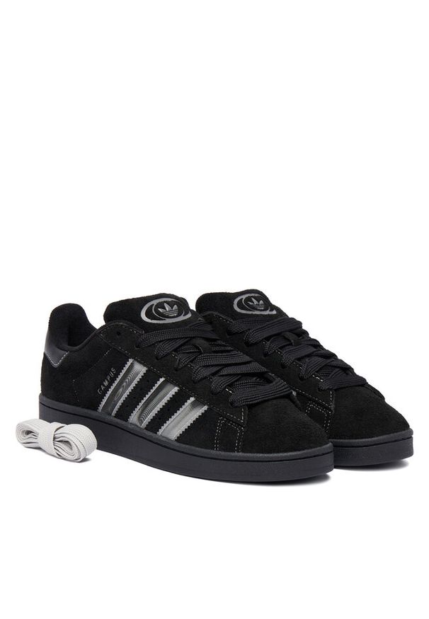 Adidas - Sneakersy adidas. Kolor: czarny. Model: Adidas Campus