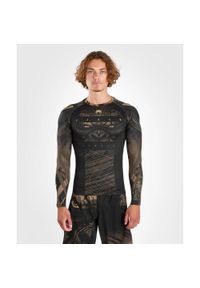 VENUM - Venum Rashguard Męski Gorilla Jungle Długi rękaw. Kolor: czarny. Długość rękawa: długi rękaw. Długość: długie