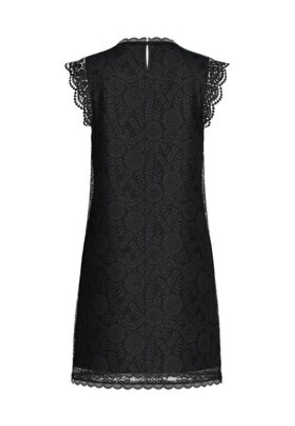 Pieces Sukienka codzienna Olline 17146419 Czarny Regular Fit. Okazja: na co dzień. Kolor: czarny. Materiał: syntetyk. Typ sukienki: proste. Styl: casual