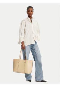 Tory Burch Torebka Perry 177236 Beżowy. Kolor: beżowy. Materiał: skórzane #5