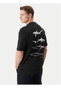 Hugo - HUGO T-Shirt Nofishix 50554370 Czarny Regular Fit. Kolor: czarny. Materiał: bawełna #1