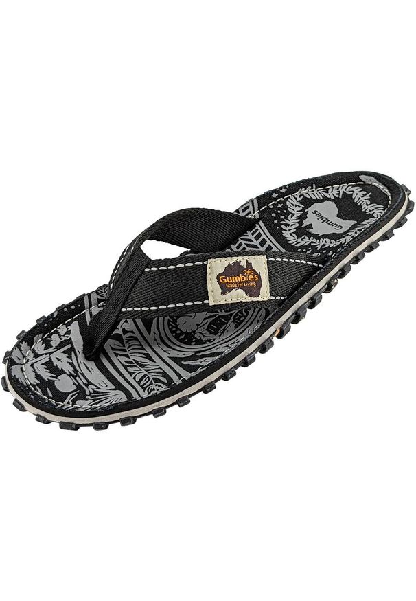 Gumbies - Japonki GUMBIES ISLANDER FLIP-FLOPS UNISEX. Kolor: czarny. Sport: pływanie, fitness