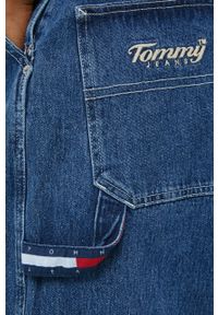 Tommy Jeans ogrodniczki jeansowe DW0DW13411.9BYY. Okazja: na co dzień. Kolor: niebieski. Wzór: aplikacja. Styl: casual #2