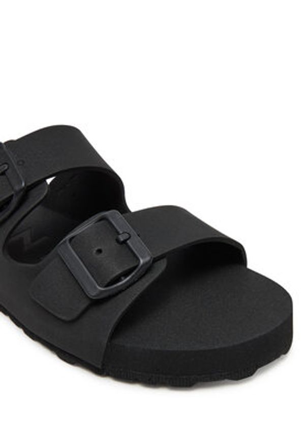 Manebi Klapki K 1.0 ER Czarny. Kolor: czarny. Materiał: syntetyk