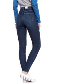 Wrangler - WRANGLER SUPER HIGH SKINNY BLUE SHADOW W27WFS15J. Stan: podwyższony #7