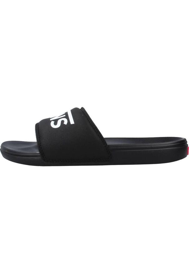 Klapki Vans Model La Costa Slide-on Kolor Czarny. Okazja: na plażę. Kolor: czarny. Materiał: materiał, syntetyk. Sezon: lato. Styl: sportowy