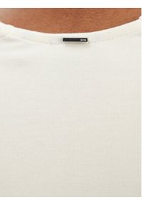 BOSS Bluzka Egamma 50541894 Écru Slim Fit #5